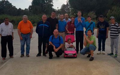 Visita y actividades de la Residencia de Adultos El Cristo Roto a la Vía Verde de Gibraleón